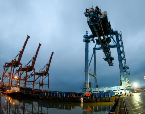 Terminal 7 Cranes